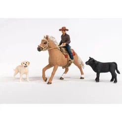 Schleich Farm World^Speelset Westernrijden