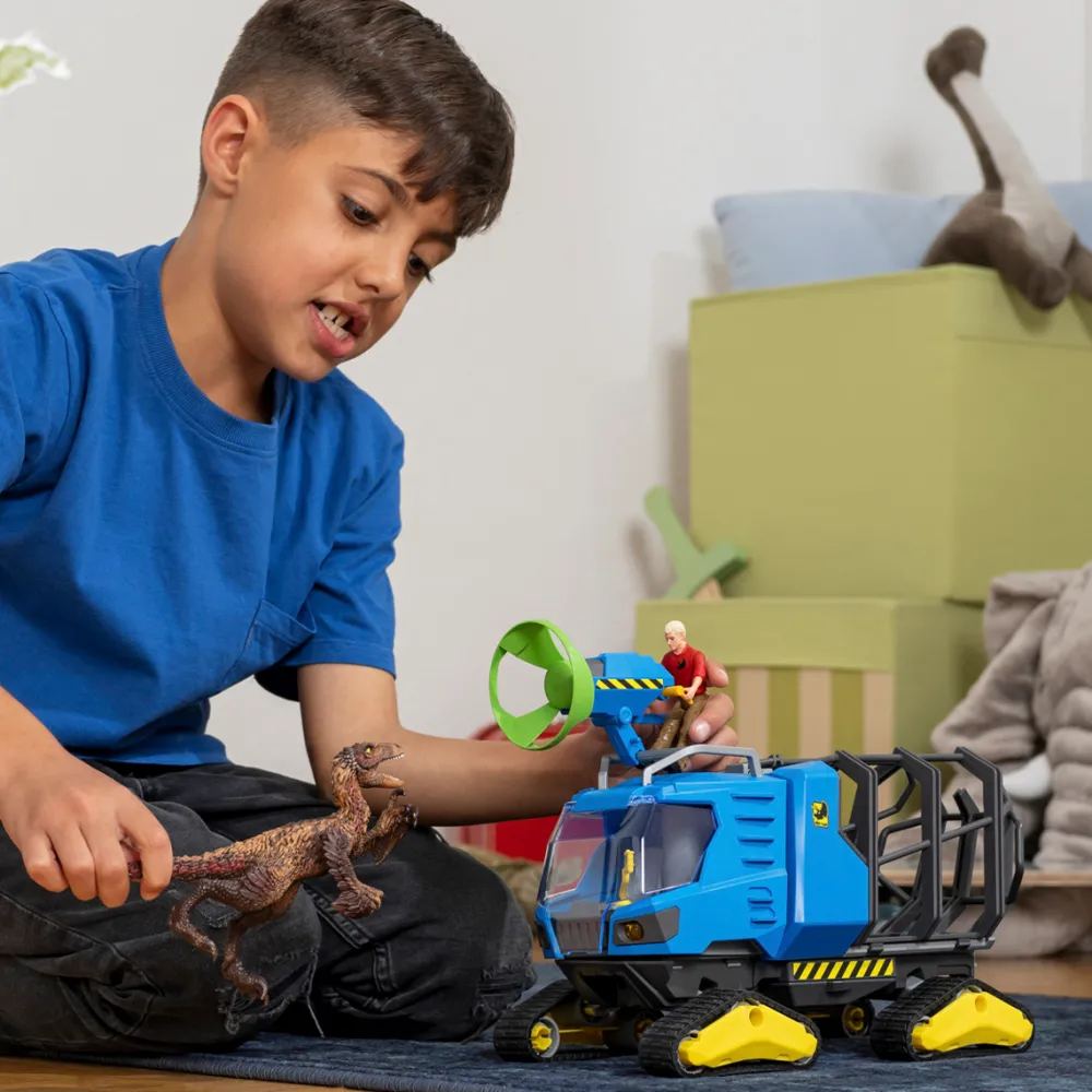 Schleich Dinosaurs^Terreinvoertuig