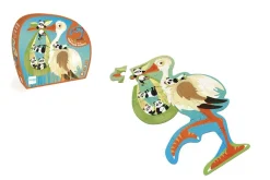 Scratch Contour Puzzels^Contour Puzzel Ooievaar 26 pcs