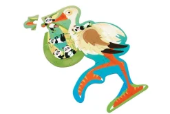 Scratch Contour Puzzels^Contour Puzzel Ooievaar 26 pcs