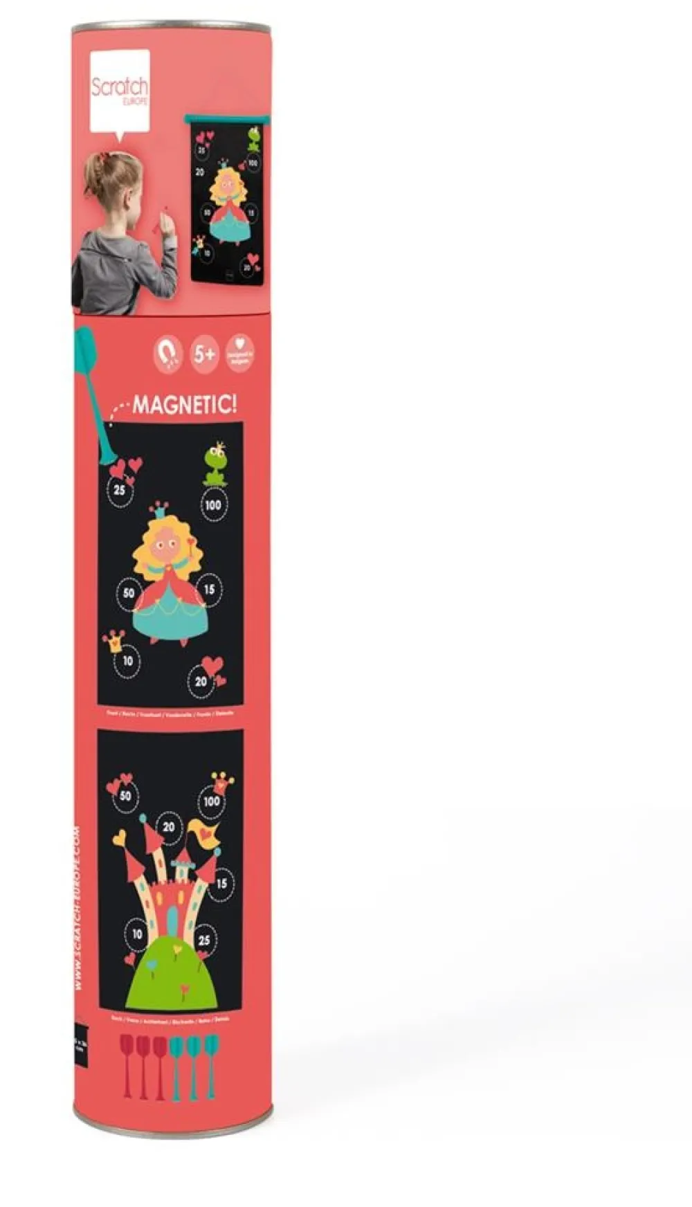 Scratch Buitenspeelgoed^Magnetisch Dart Spel Prinses