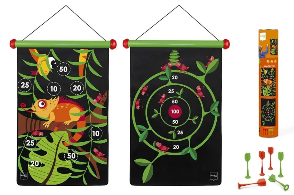 Scratch Buitenspeelgoed^Magnetisch Dart Spel Jungle