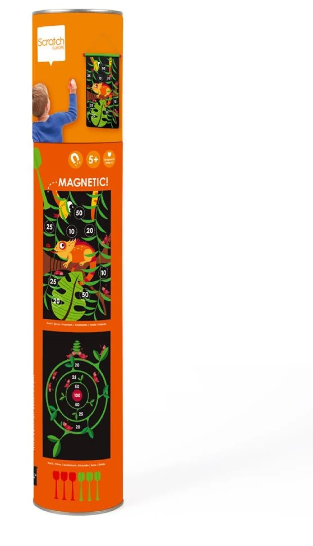 Scratch Buitenspeelgoed^Magnetisch Dart Spel Jungle