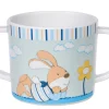 sigikid Kinderservies^Beker Melamine Konijn Blauw