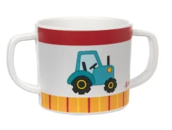 sigikid Kinderservies^Beker met Handvat Melamine Tractor