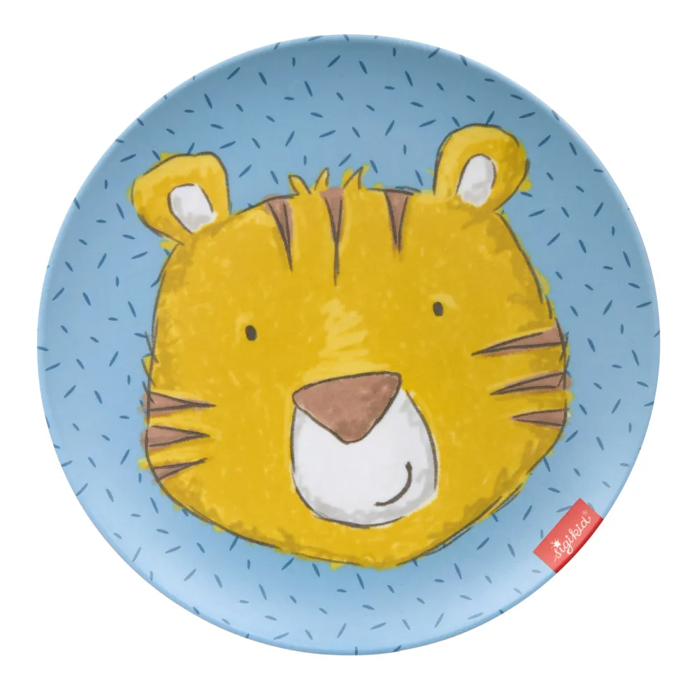 sigikid Kinderservies^Bord Melamine Tijger