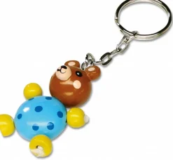 Small Foot Kleine Cadeautjes|Kleine Cadeaus^Sleutelhanger Jonge Dieren Hout Set 12-delig