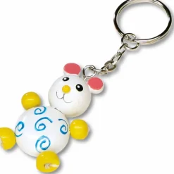 Small Foot Kleine Cadeautjes|Kleine Cadeaus^Sleutelhanger Jonge Dieren Hout Set 12-delig