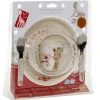 Sophie de Giraf Kinderservies^Maaltijd Set Rood