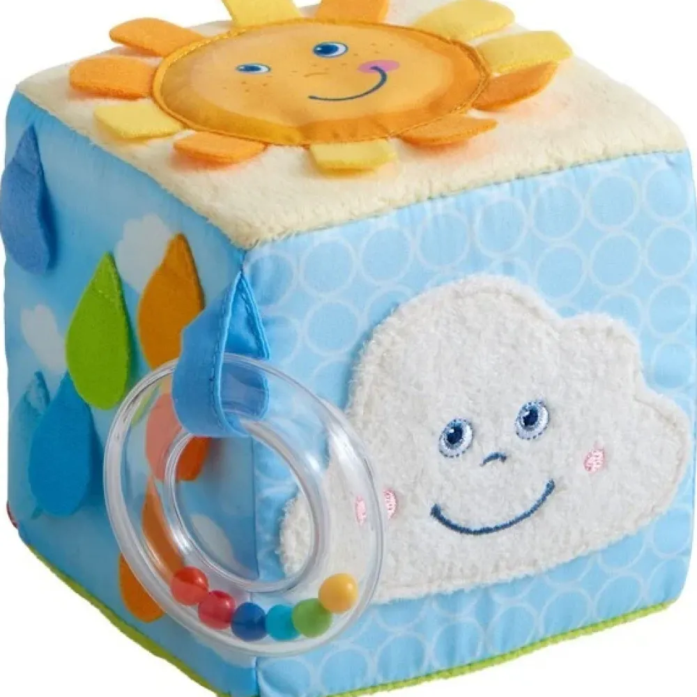 Haba Babyspeelgoed^Speelkubus regenboogwereld