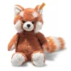 Steiff Steiff^Knuffel Benji Rode Panda 28cm