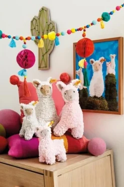 Steiff Steiff|Bekijk Alles^Knuffel Leandro Lama Staand 29 cm