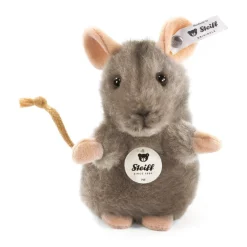 Steiff Steiff^Knuffel Muis Piff Lichtgrijs 10 cm
