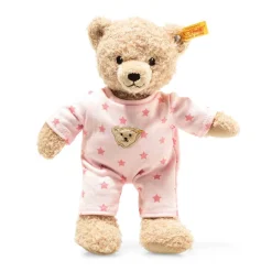 Steiff Steiff^Knuffel Teddybeer Teddy and Me Roze 25cm