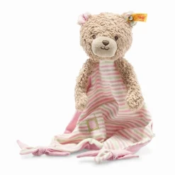 Steiff Kraamcadeaus^Knuffeldoek Teddybeer Rosy 28 cm