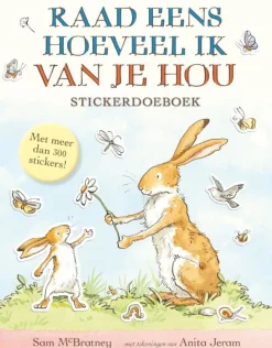 Lemniscaat Educatieve Boeken^Stickerdoeboek Raad eens hoeveel ik van je hou