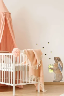 Sticky Tales Decoratie^Muursticker Konijn met Potje Vuurvliegjes