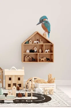 Sticky Tales Decoratie^Muursticker Bella de IJsvogel