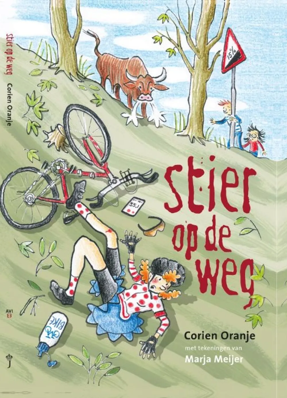 Houtendiershop Prentenboeken^Stier op de weg