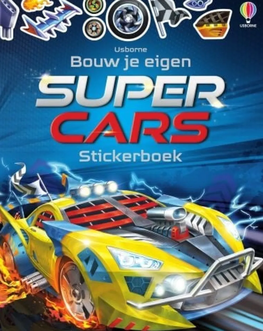 Uitgeverij Usborne Hobbyboeken^Supercars stickerboek