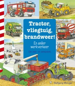 Houtendiershop Kleuterboeken^Tractor, vliegtuig, brandweer!