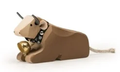 Trauffer Runderen|Koeien^Koe 1 Liggend Bruinvee