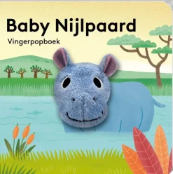 Image Books Voelboeken^Vingerpopboek Baby Nijlpaard