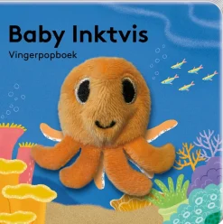 Image Books Voelboeken^Vingerpopboekje Baby Inktvis