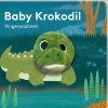 Image Books Voelboeken^Vingerpopboekje Baby Krokodil