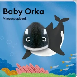 Image Books Voelboeken^Vingerpopboekje Baby Orka