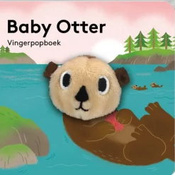 Image Books Voelboeken^Vingerpopboekje Baby Otter
