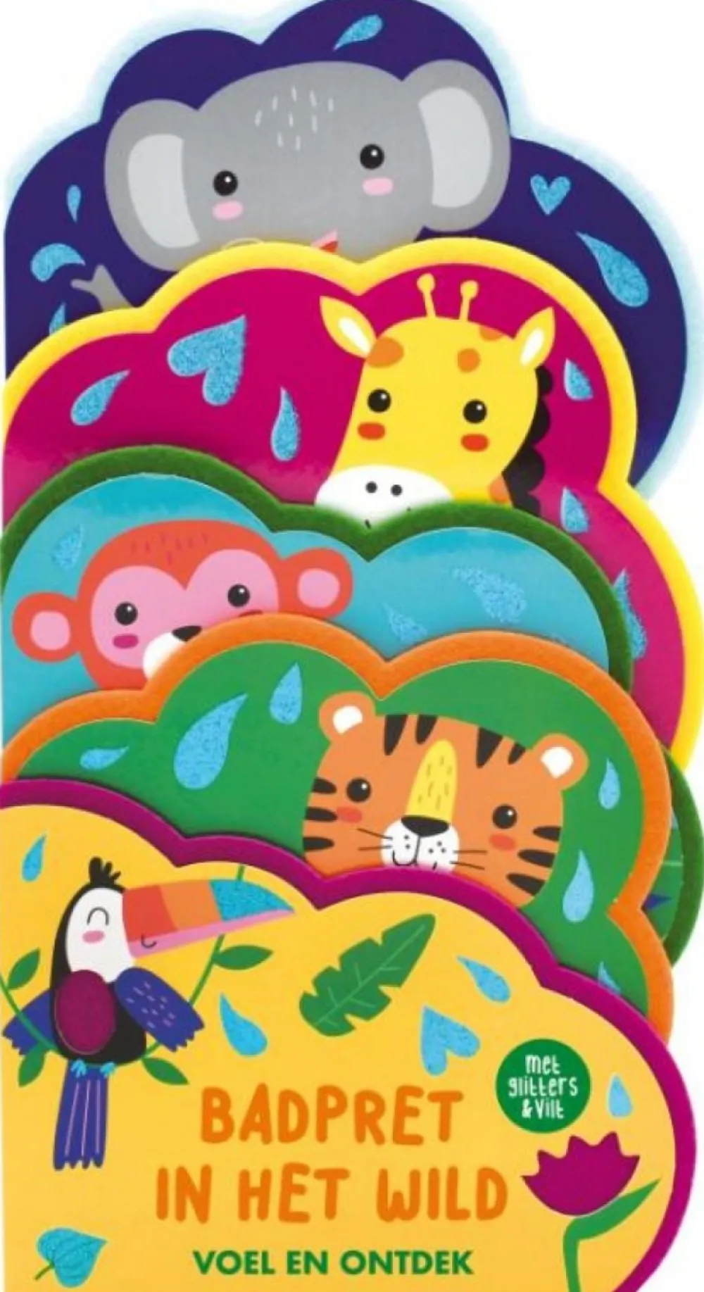 Image Books Bekijk Alles^Voel en Ontdek met Glitter en Vilt Badpret in het wild