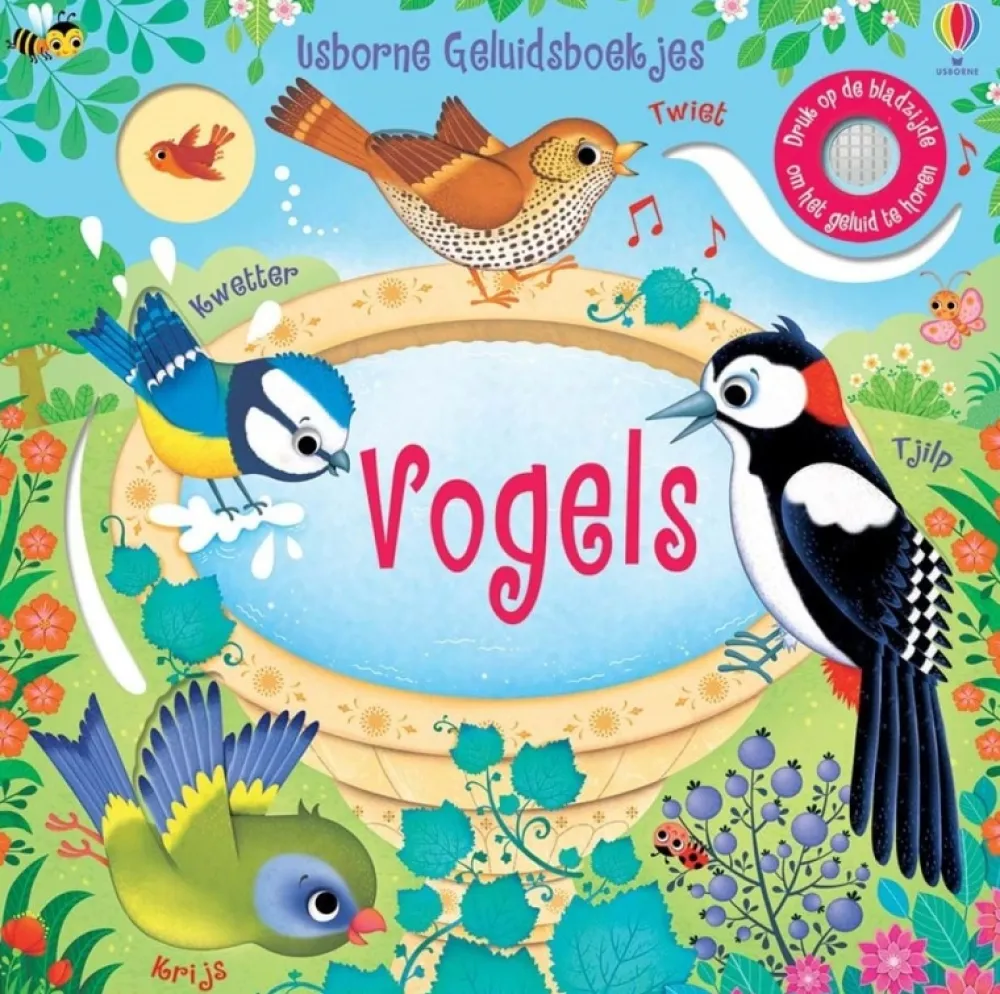 Uitgeverij Usborne Geluidenboeken|Bekijk Alles^Vogels geluidenboekje
