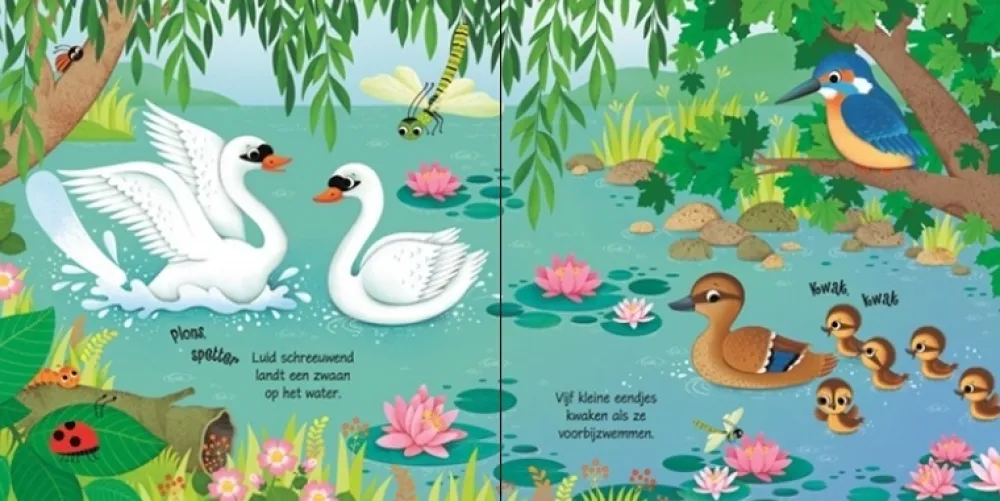 Uitgeverij Usborne Geluidenboeken|Bekijk Alles^Vogels geluidenboekje