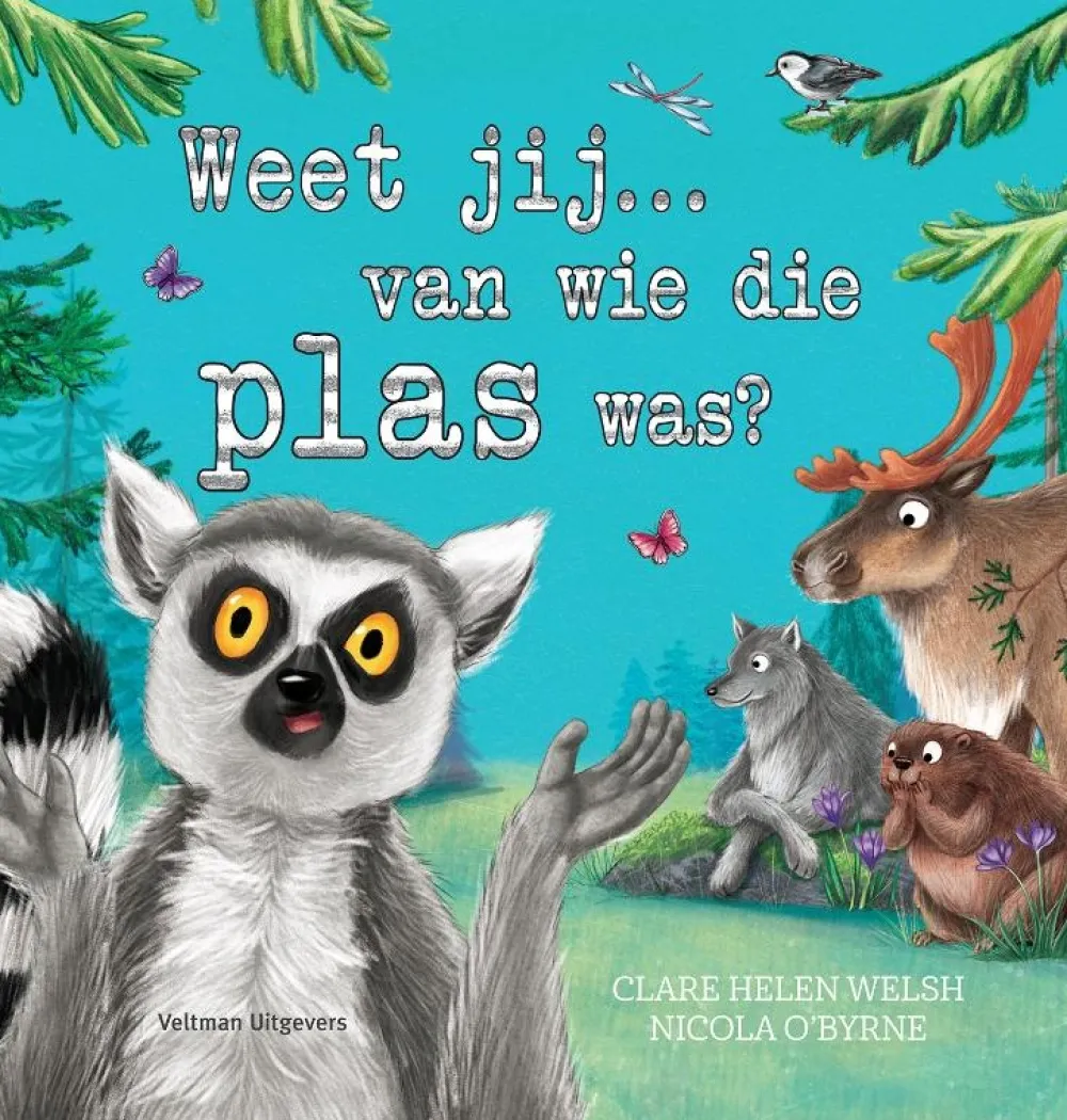 Veltman Uitgevers Prentenboeken|Bekijk Alles^Weet jij... van wie die plas was?