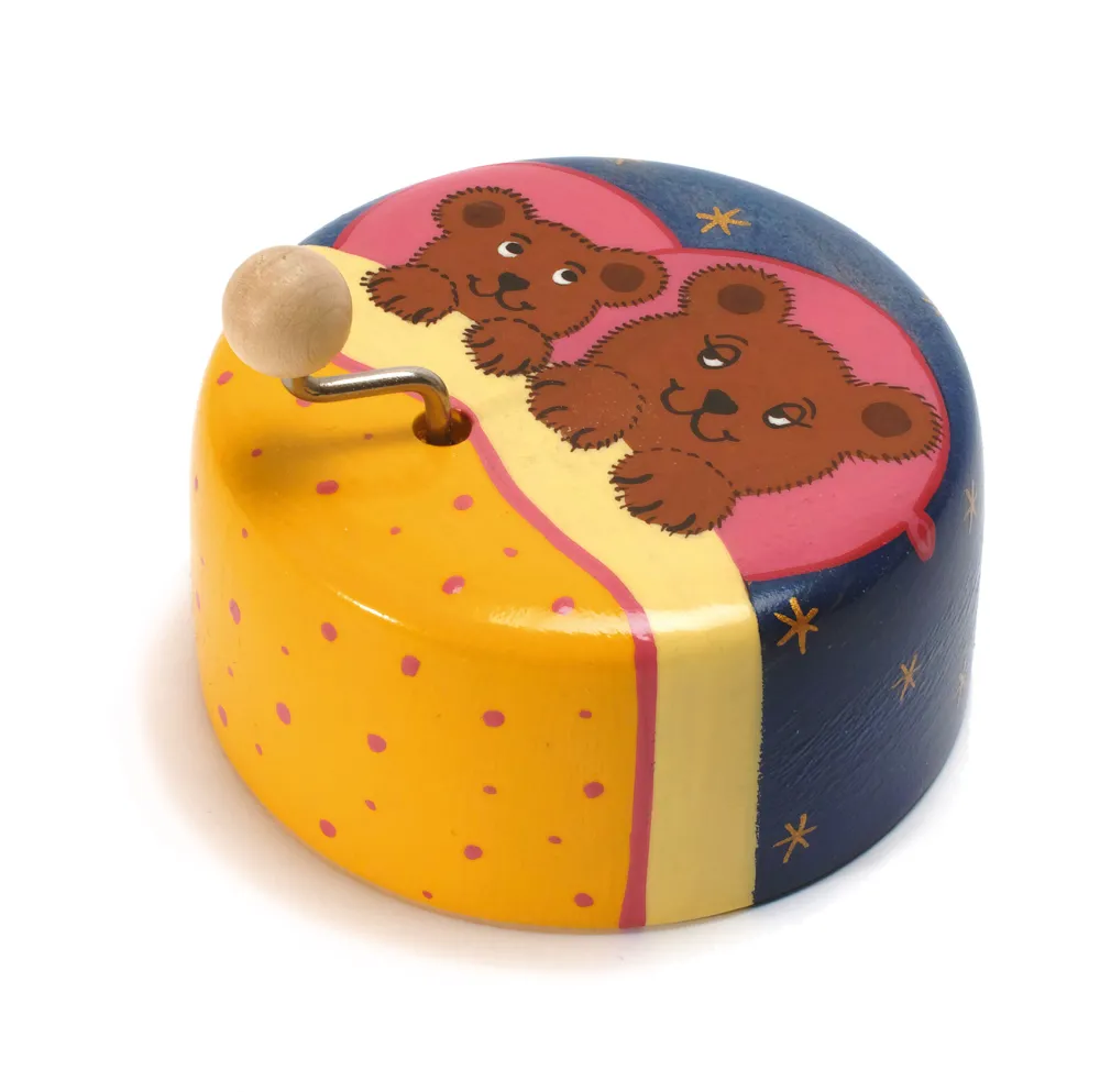 Weizenkorn Muziek|Muziekdoosjes^Muziekdoos Beer Hout