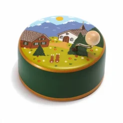 Weizenkorn Muziek|Muziekdoosjes^Muziekdoos Boerderij Zomer Hout