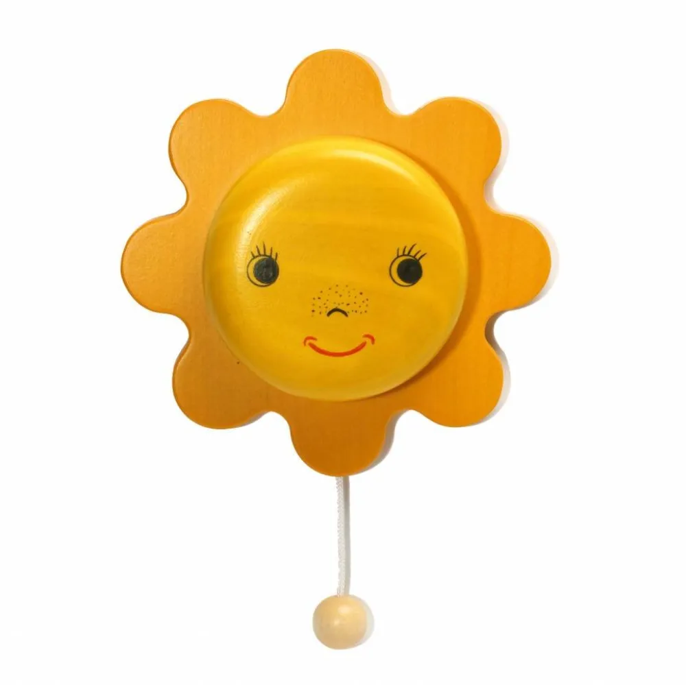 Weizenkorn Muziek^Muziekdoos Wand Zon Hout