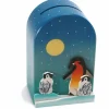 Weizenkorn Spaarpotten^Spaarpot 3D Pinguin Hout