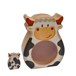 Weizenkorn Spaarpotten^Spaarpot Koe Flora