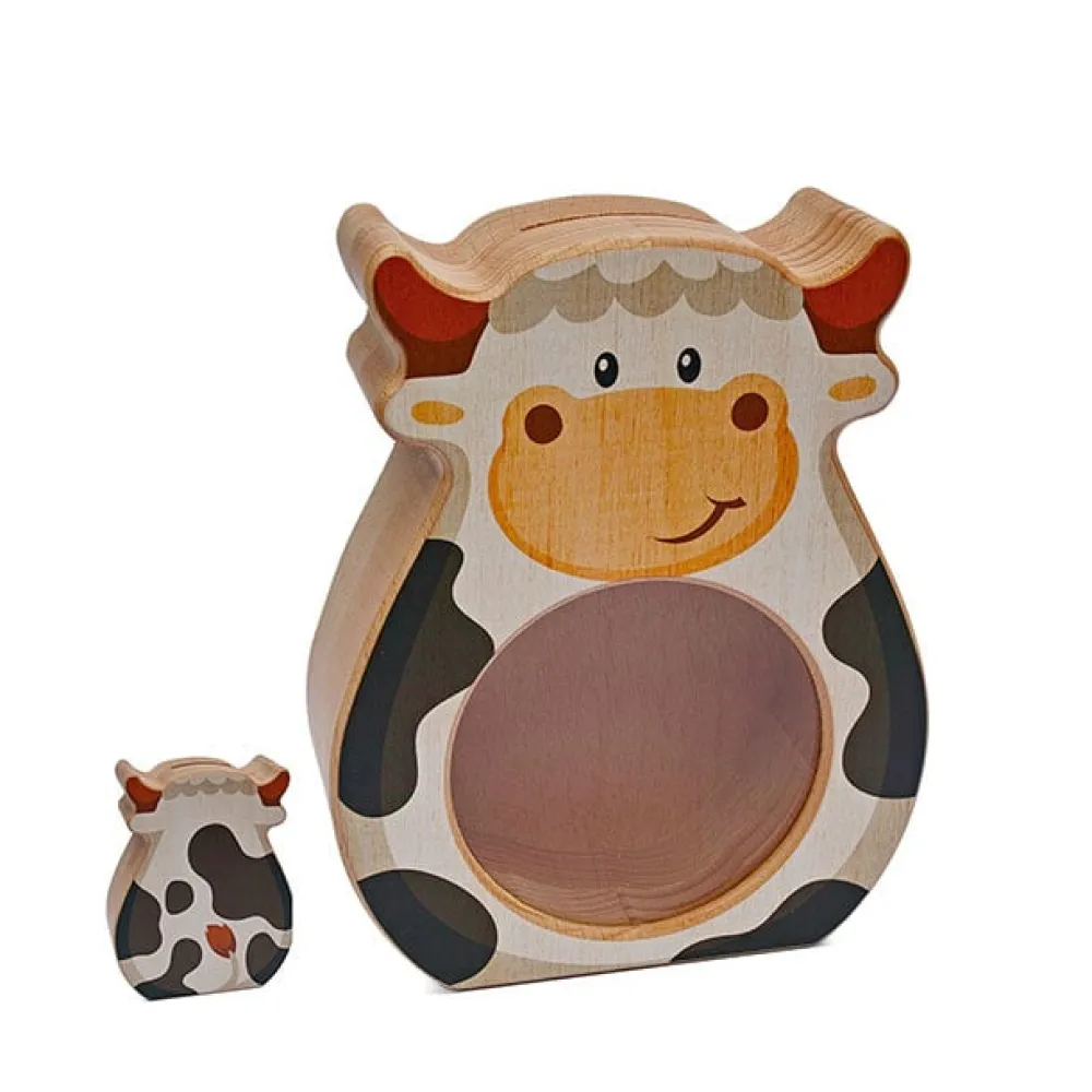 Weizenkorn Spaarpotten^Spaarpot Koe Flora