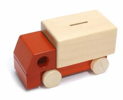 Weizenkorn Spaarpotten^Spaarpot Vrachtauto Hout