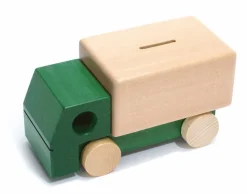 Weizenkorn Spaarpotten^Spaarpot Vrachtauto Hout