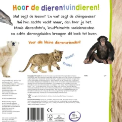 Veltman Uitgevers Geluidenboeken^Welk dier hoor ik hier? Dierentuin