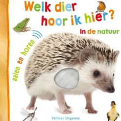Veltman Uitgevers Voelboeken|Geluidenboeken^Welk dier hoor ik hier? In de natuur