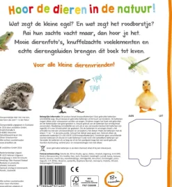 Veltman Uitgevers Voelboeken|Geluidenboeken^Welk dier hoor ik hier? In de natuur