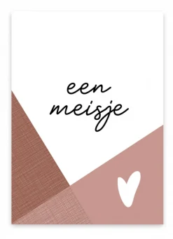 Pepermints Wenskaarten^Wenskaart een meisje