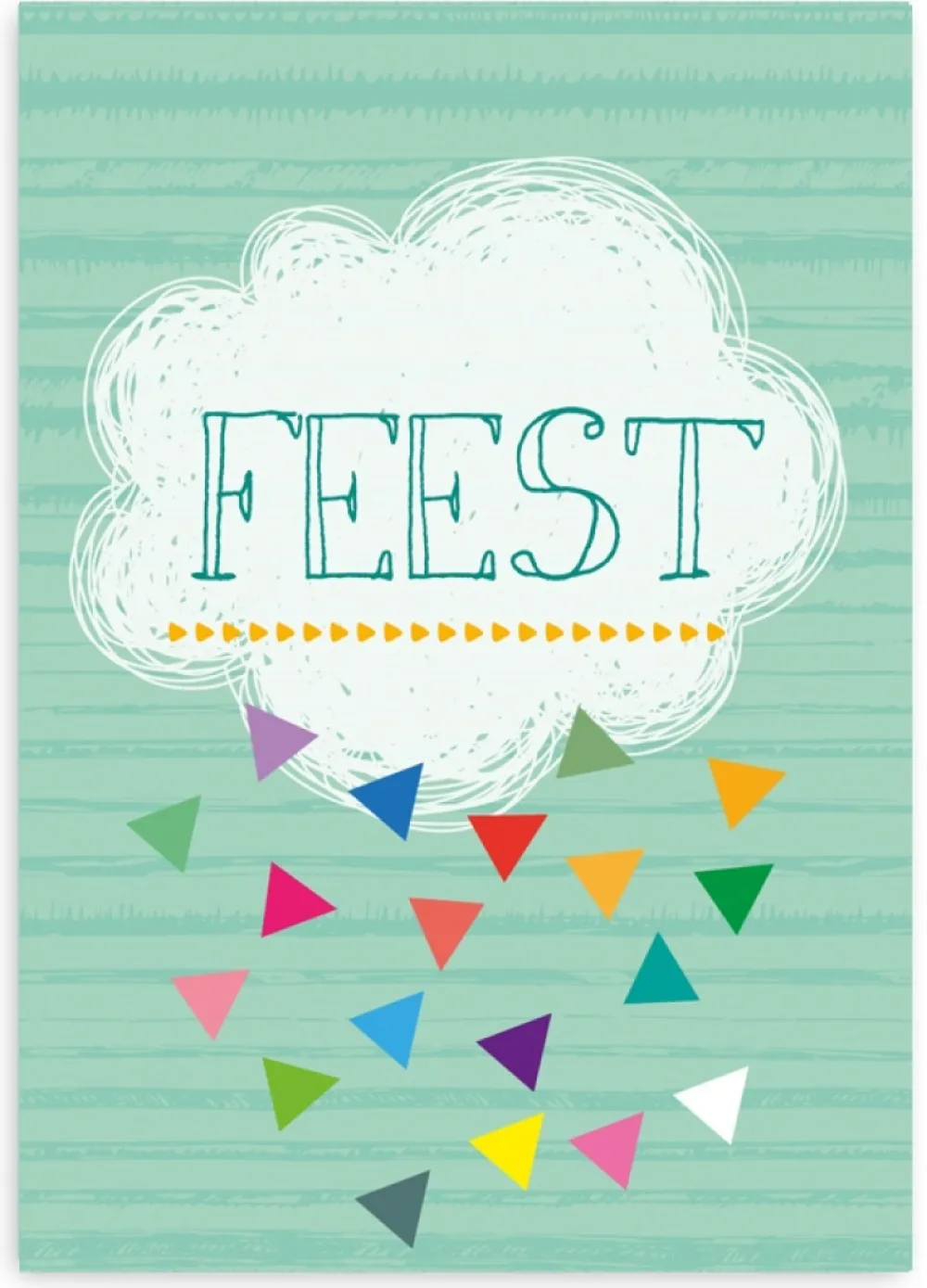 Pepermints Wenskaarten^Wenskaart Feest