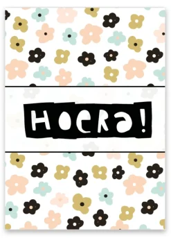 Pepermints Wenskaarten^Wenskaart Hoera!