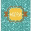 Pepermints Wenskaarten^Wenskaart Hoera (stip)